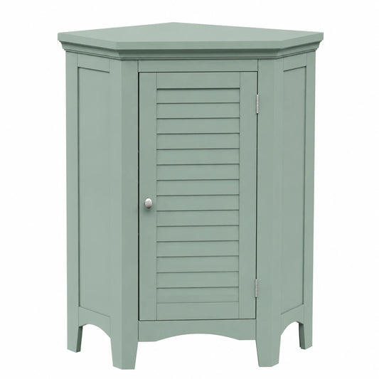 Teamson Home Glancy Eckvitrine, salbeigrün